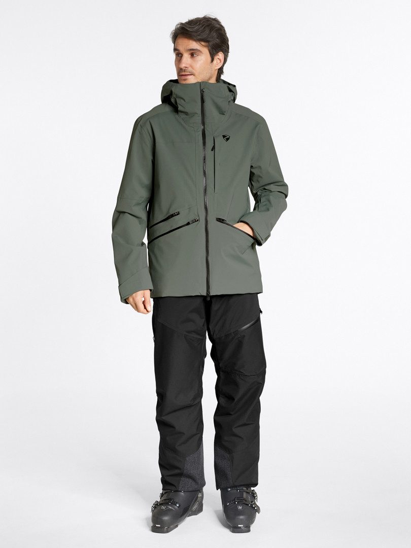 Ziener Skijacke ZIENER TAHAN Jacke green mud