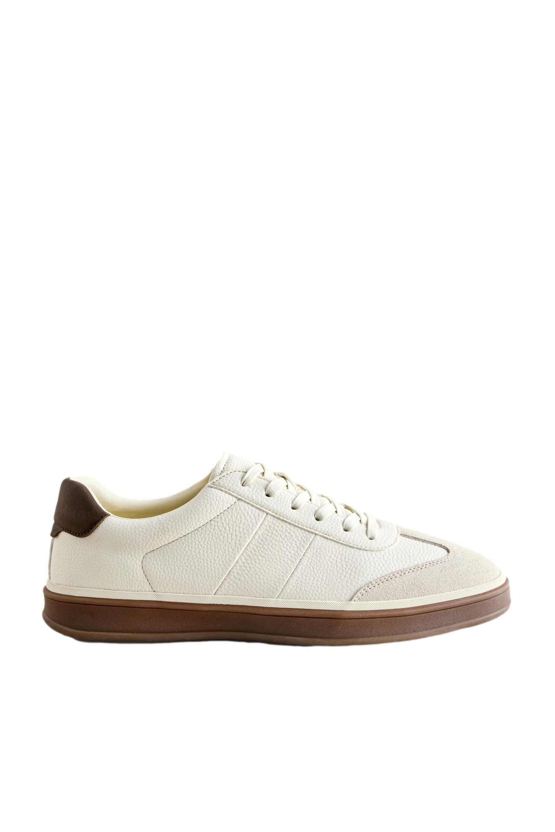 Next Lässig-elegante Schnürsneaker, Velourslederbesatz Sneaker (1-tlg)