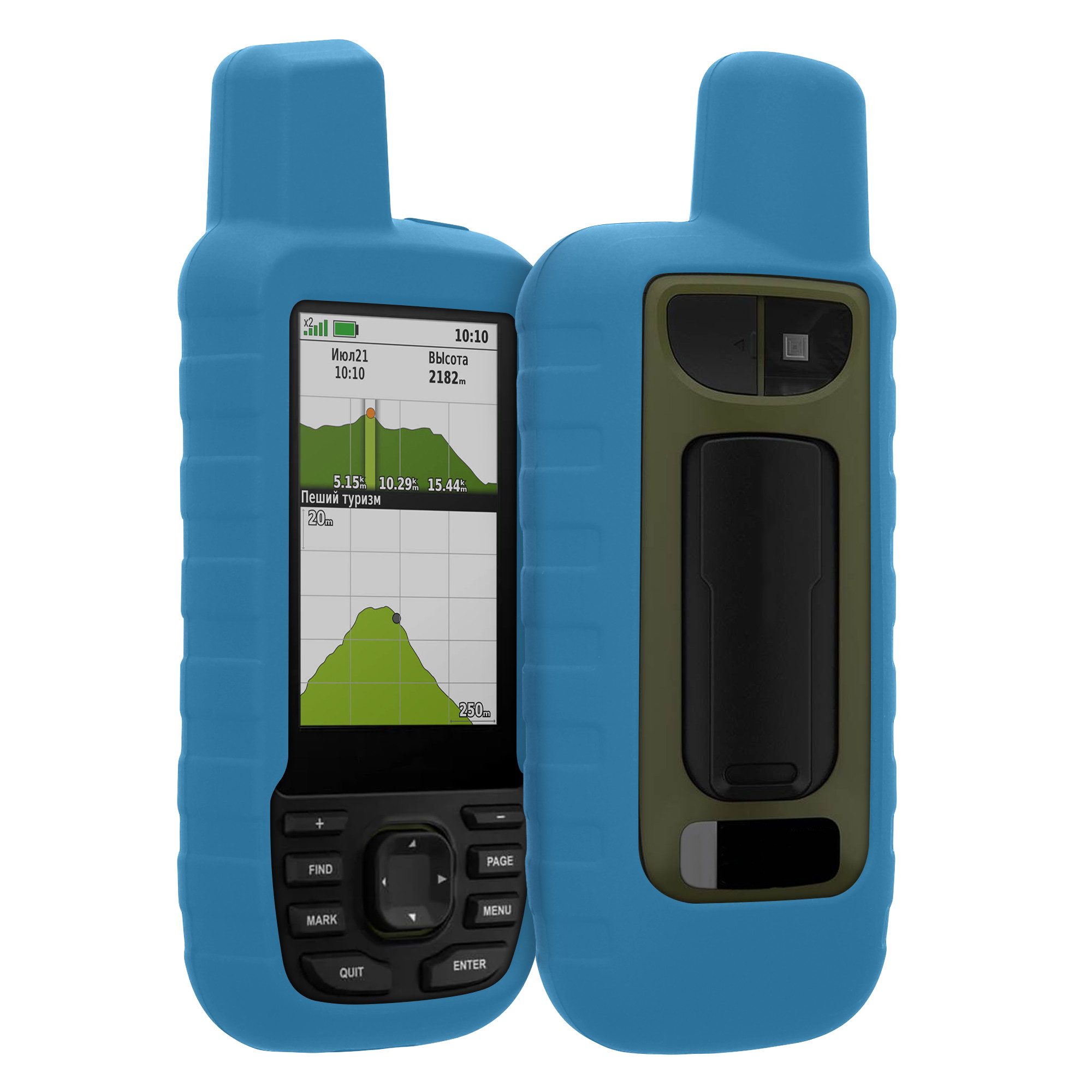 kwmobile Smartwatch-Hülle Hülle für Garmin GPSMAP 66sr / GPSMAP 67, Schutzhülle GPS Handgerät - Cover Case