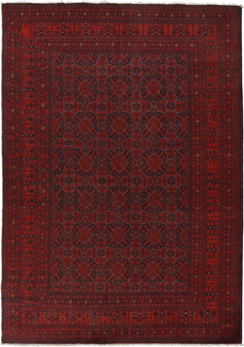 Orientteppich Khal Mohammadi 202x295 Handgeknüpfter Orientteppich, Nain Trading, rechteckig, Höhe: 6 mm | Kurzflor-Teppiche