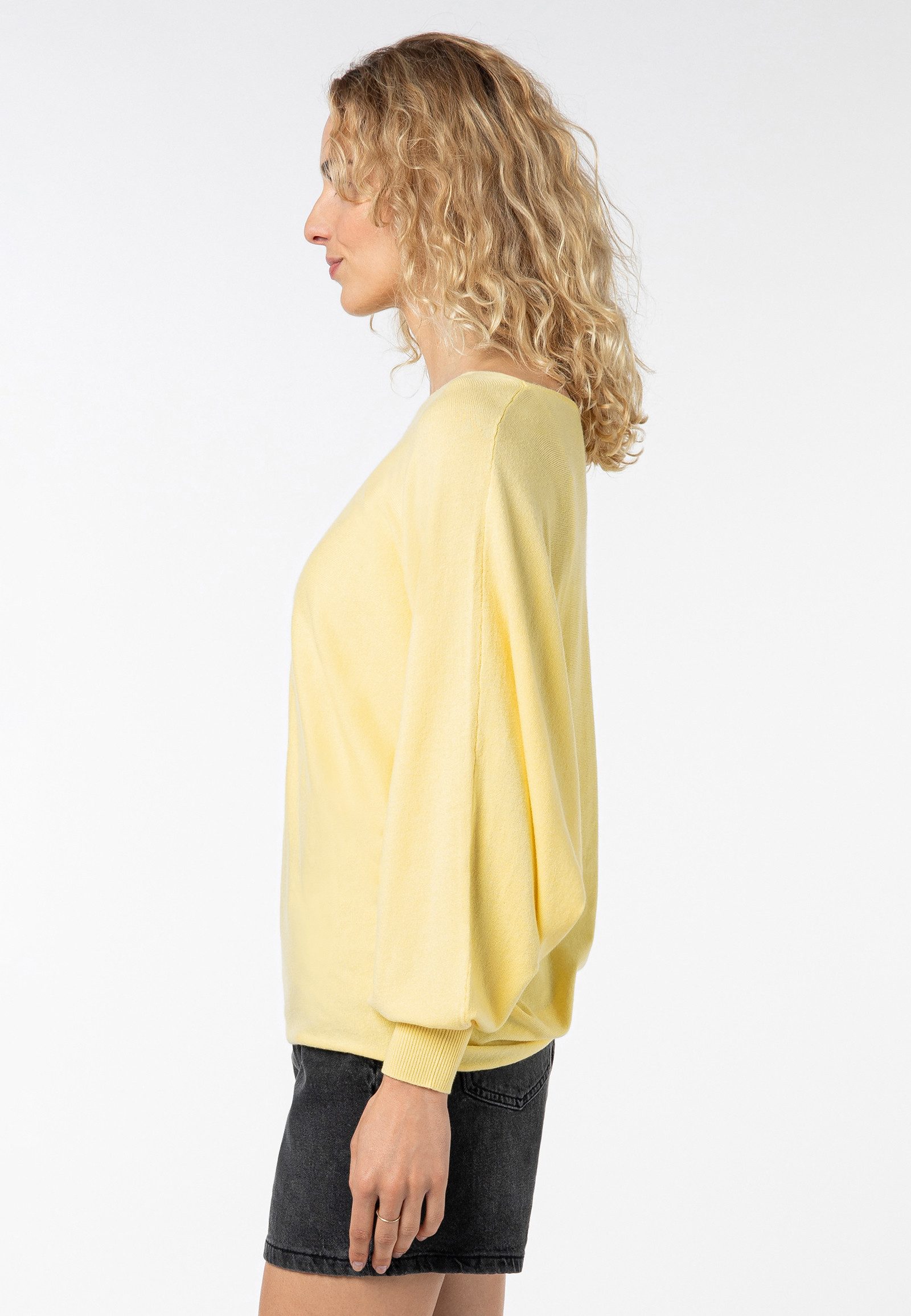 SUBLEVEL Strickpullover Strickpullover Fledermaus