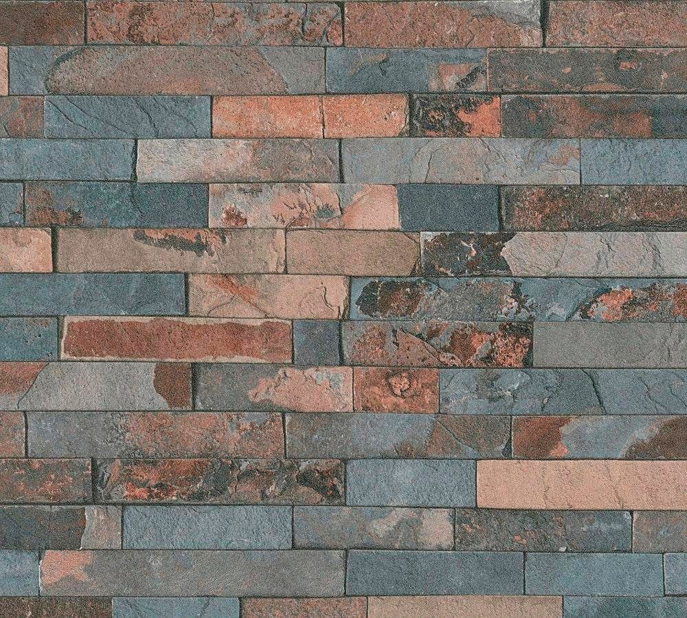 living walls Vliestapete Best of Wood`n Stone 2nd Edition, Steinoptik, Tapete Stein