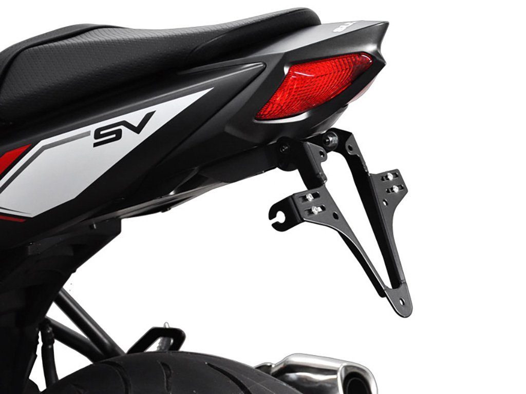 ZIEGER Kennzeichenhalter Basic Kennzeichenhalter kompatibel mit Suzuki SV 650