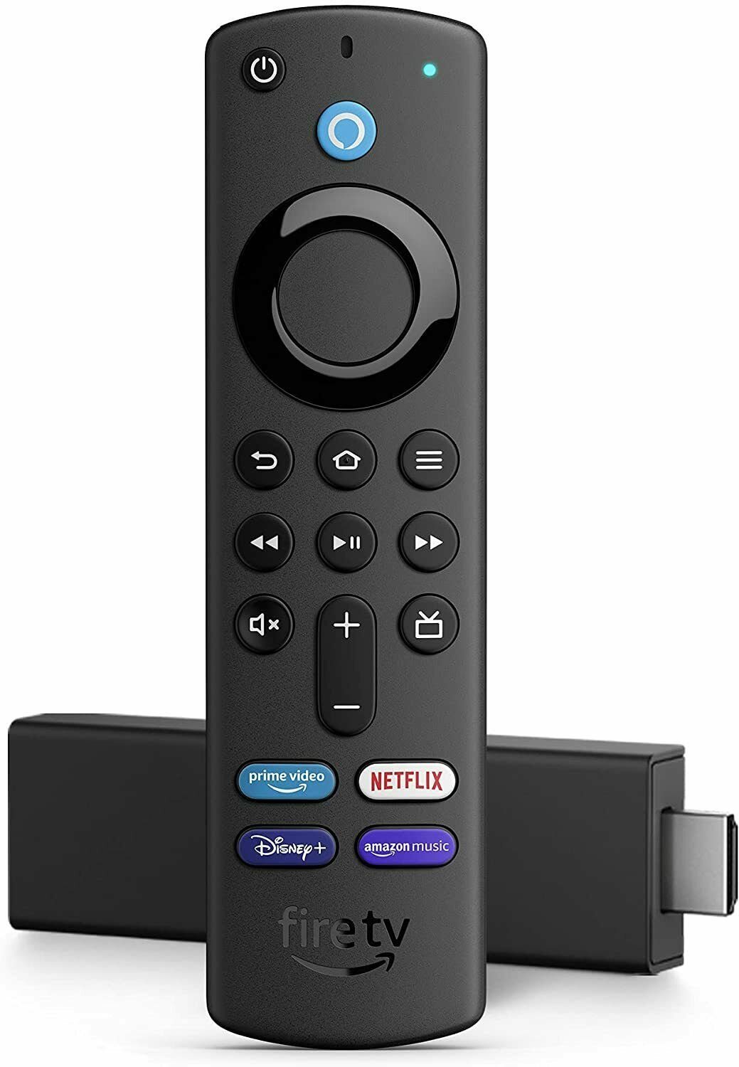 Amazon Streaming-Stick Amazon Fire TV Stick 4K, Alexa-Sprachfernbedienung+TV-Steuerungstasten