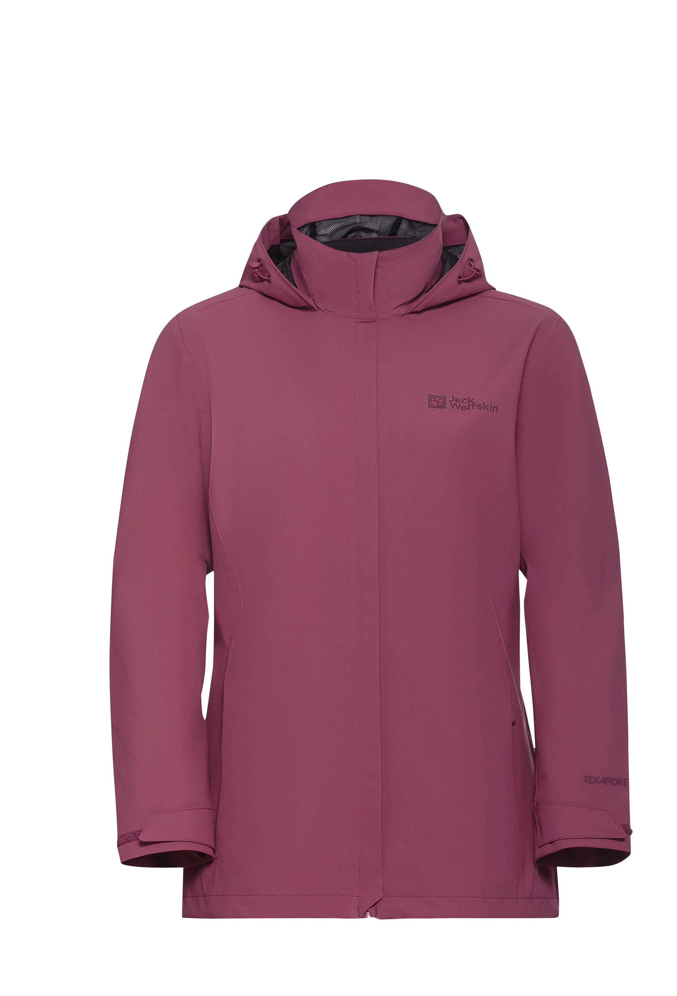 Jack Wolfskin Outdoorjacke TRAILTIME 2L JKT W wasserdicht, winddicht, atmungsaktiv, mit 6000er Atmungsaktivität
