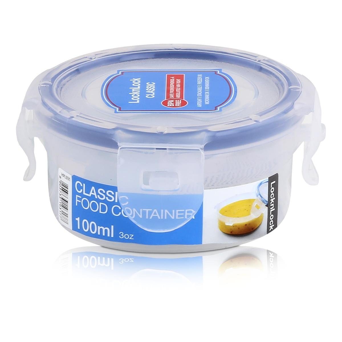 LocknLock Vorratsdose LocknLock Classic HPL931 Frischhaltedose 100ml - Luft und Wasserdicht, Kunststoff