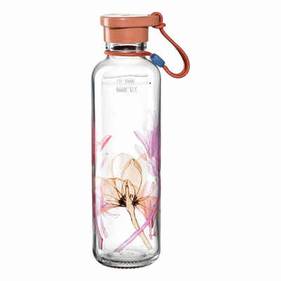 LEONARDO Trinkflasche In Giro Flower, 500 ml, Braun