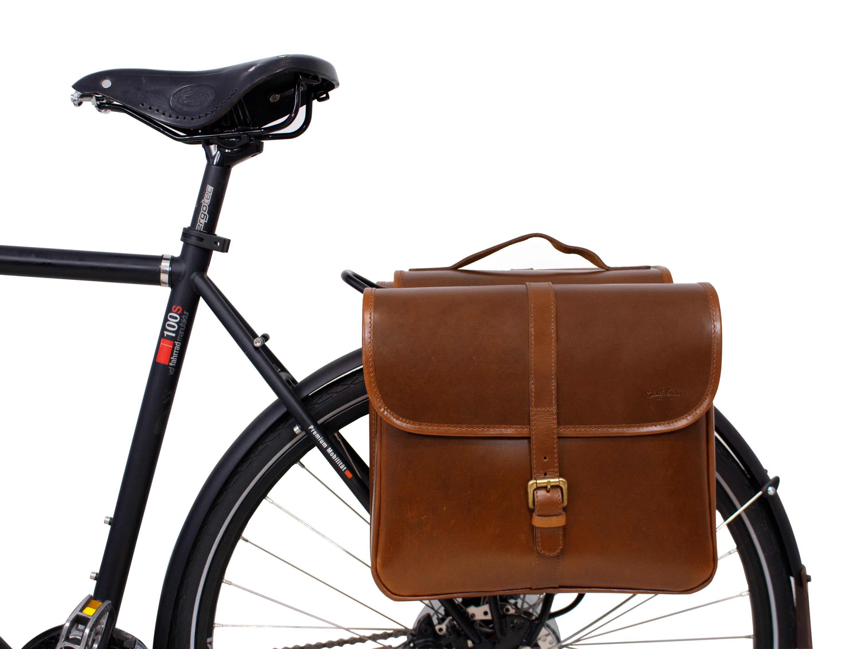 Gusti Leder Fahrradtasche »Tyler H.«, Gepäckträgertasche Aktentasche  Fahrradtasche Lehrertasche Bürotasche Arbeitstasche Ledertasche Vintage  Braun Leder Damen Herren online kaufen | OTTO