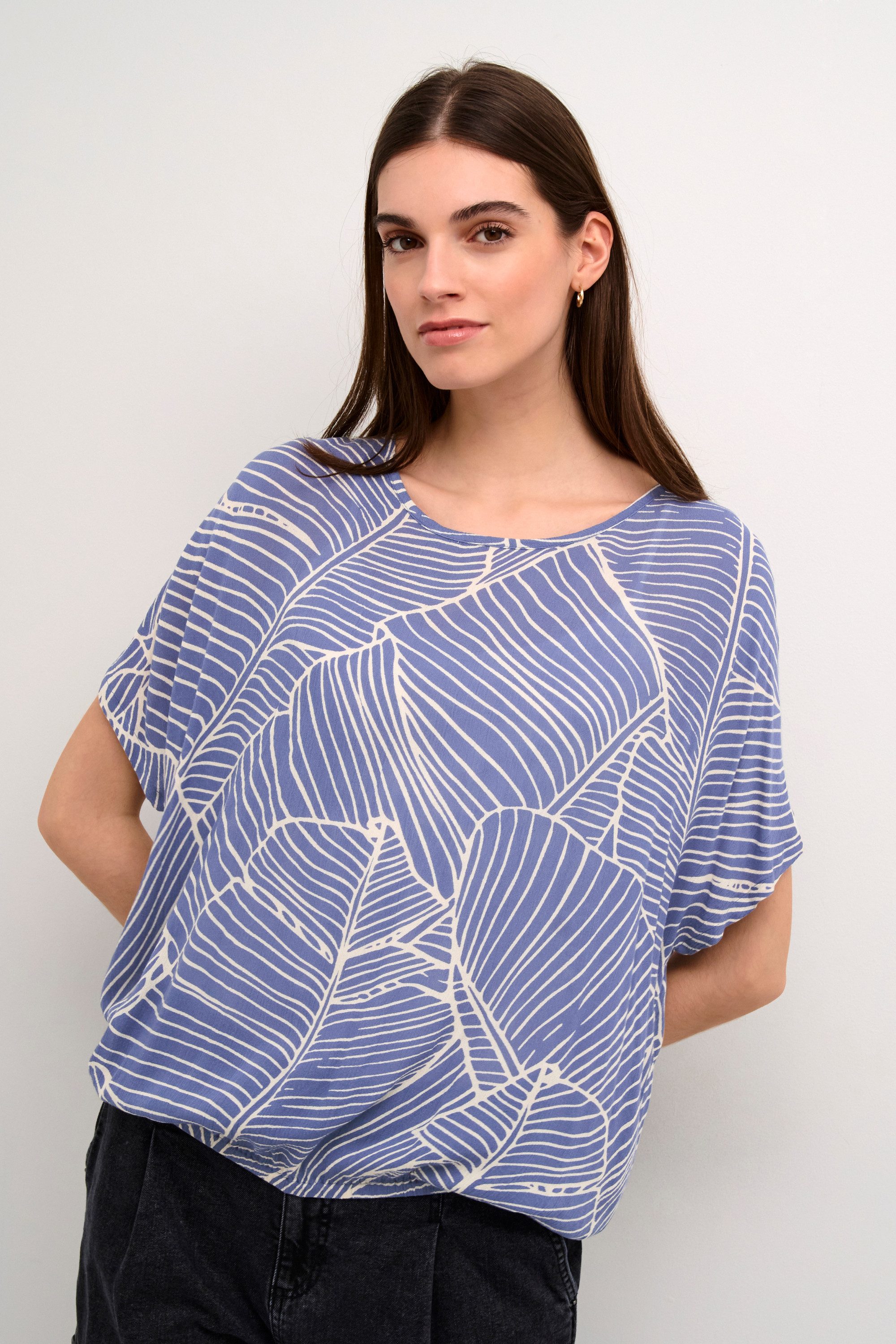 KAFFE Blusentop Bluse ärmellos KAamber