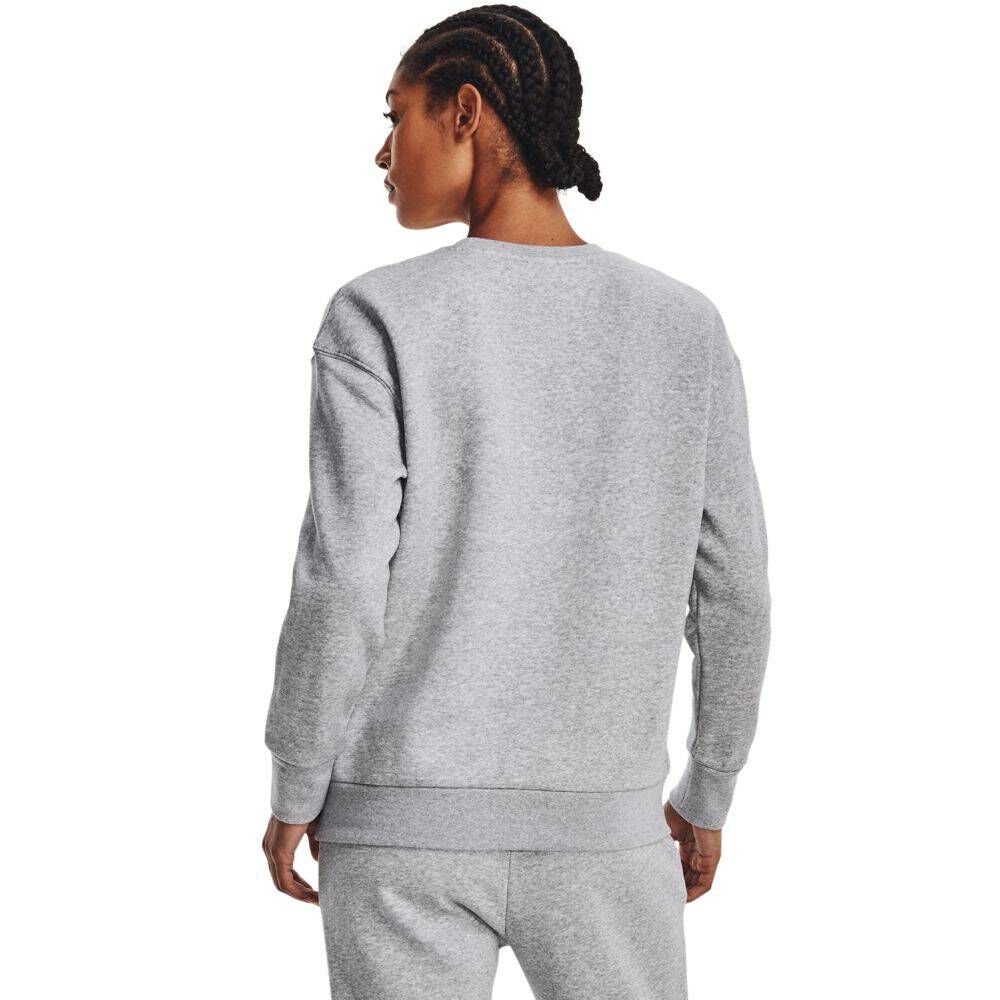 SHIRT Under (1-tlg) Light Sweatshirt Damen Armour® ESSENTIAL Gray Mod Sweatshirt FLEECE Heather 011