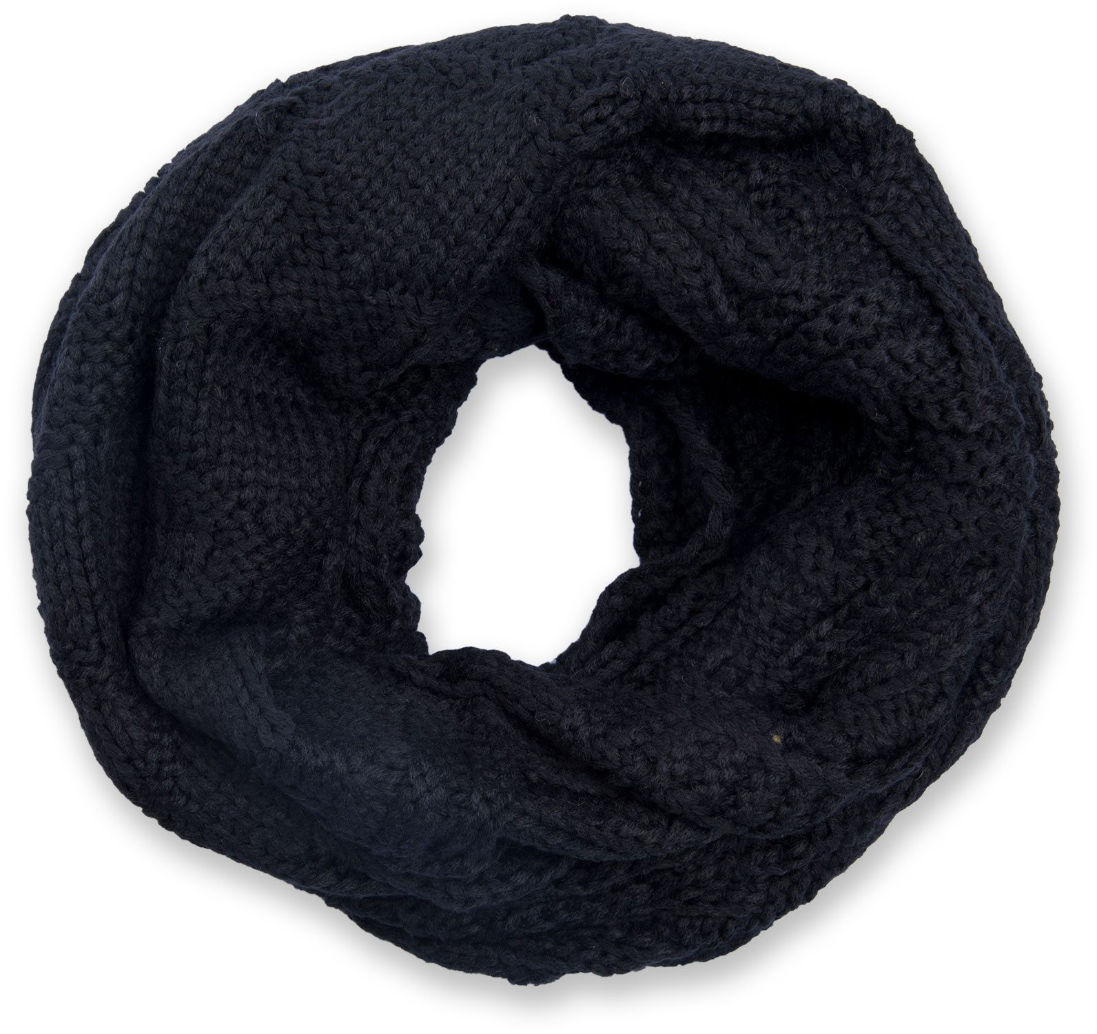 styleBREAKER Strickschal Strick Loop mit Gitter und Rippenmuster, (1-St)