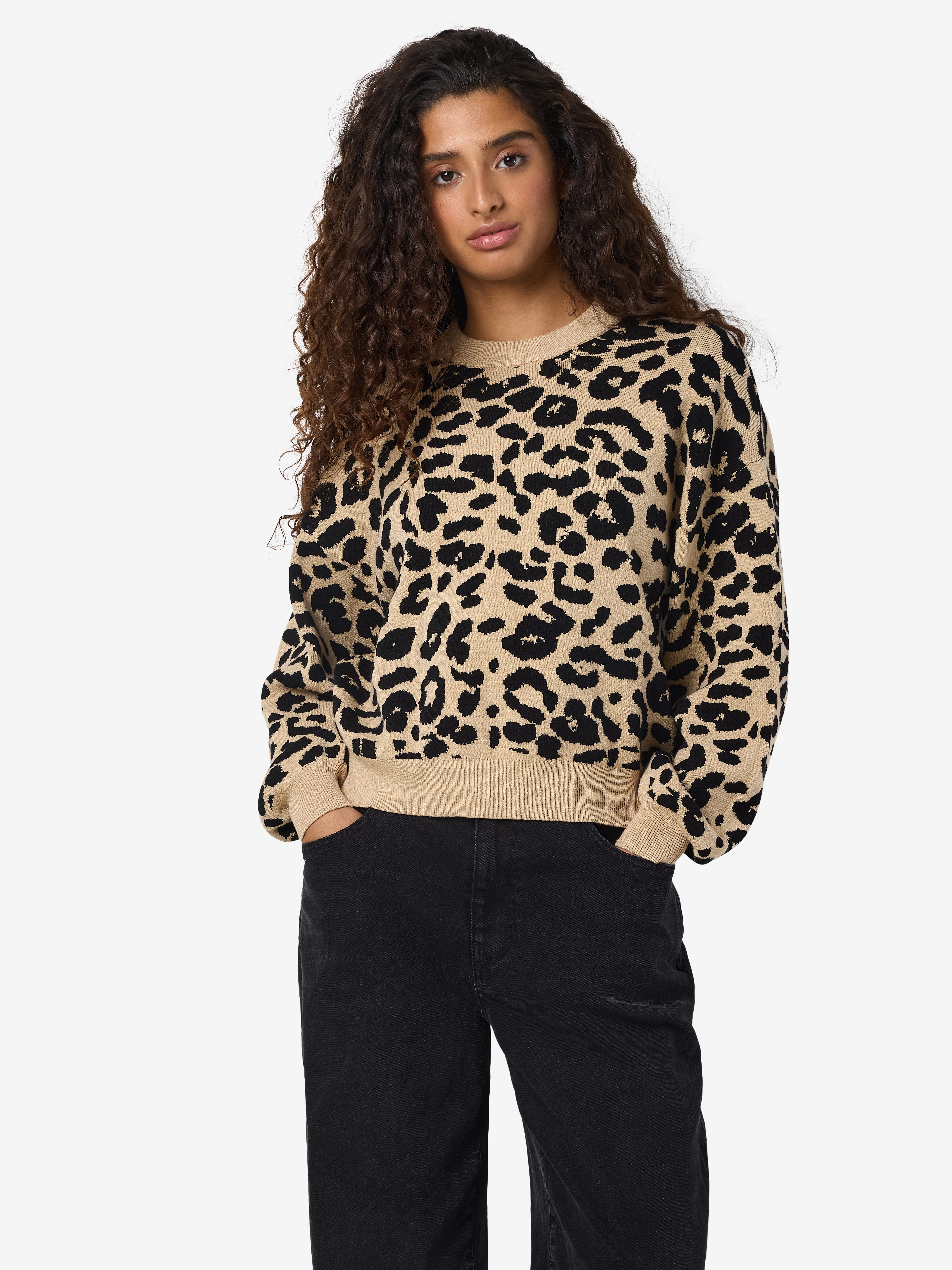 Noisy may Strickpullover NMCHARLOTT L/S O-NECK KNIT FWD NOOS günstig online kaufen