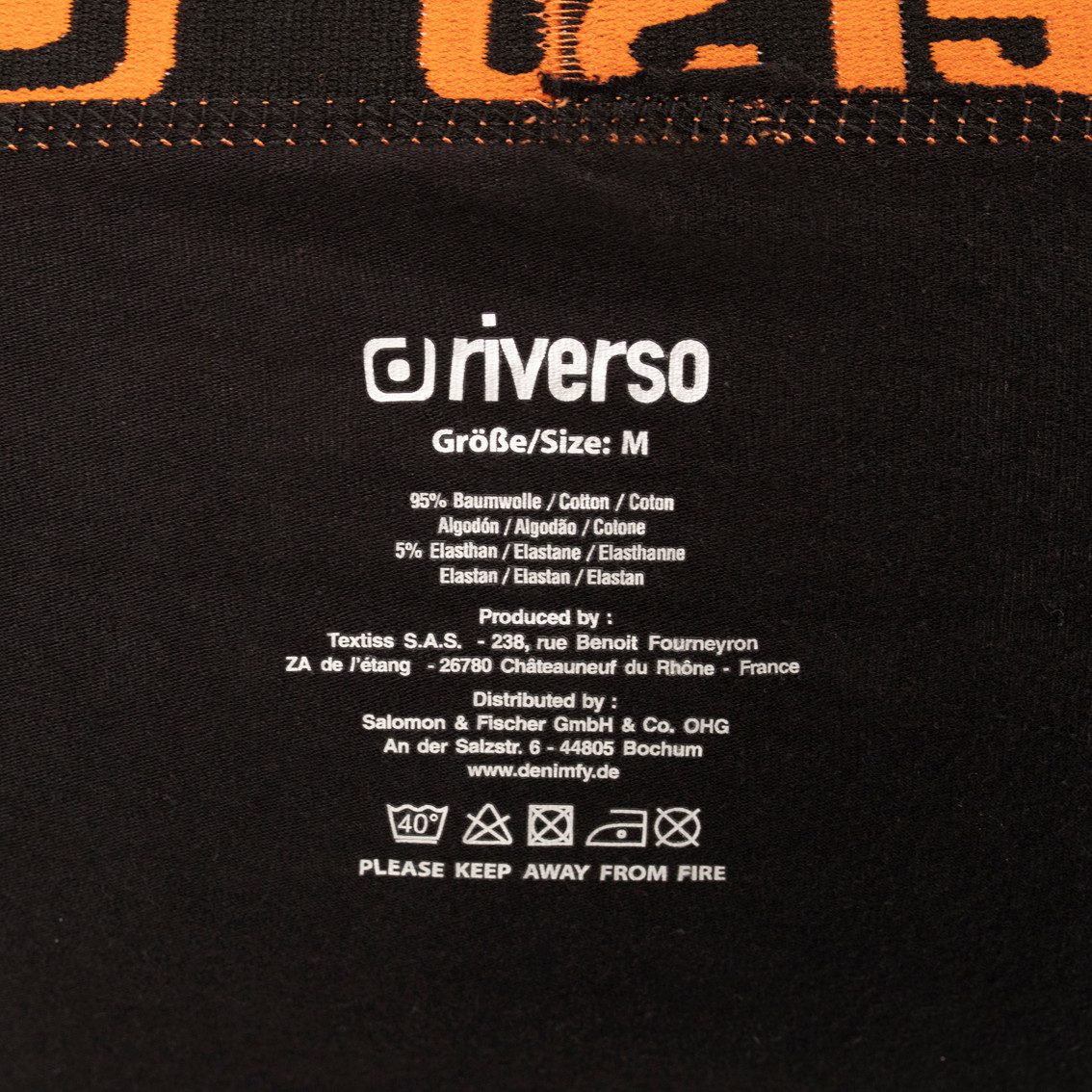 riverso Boxershorts Herren Retroshorts RIVJONNY Unterhosen (Vorteilspack, 6-St) Basic Boxer mit Stretch – Bild 5 von 5