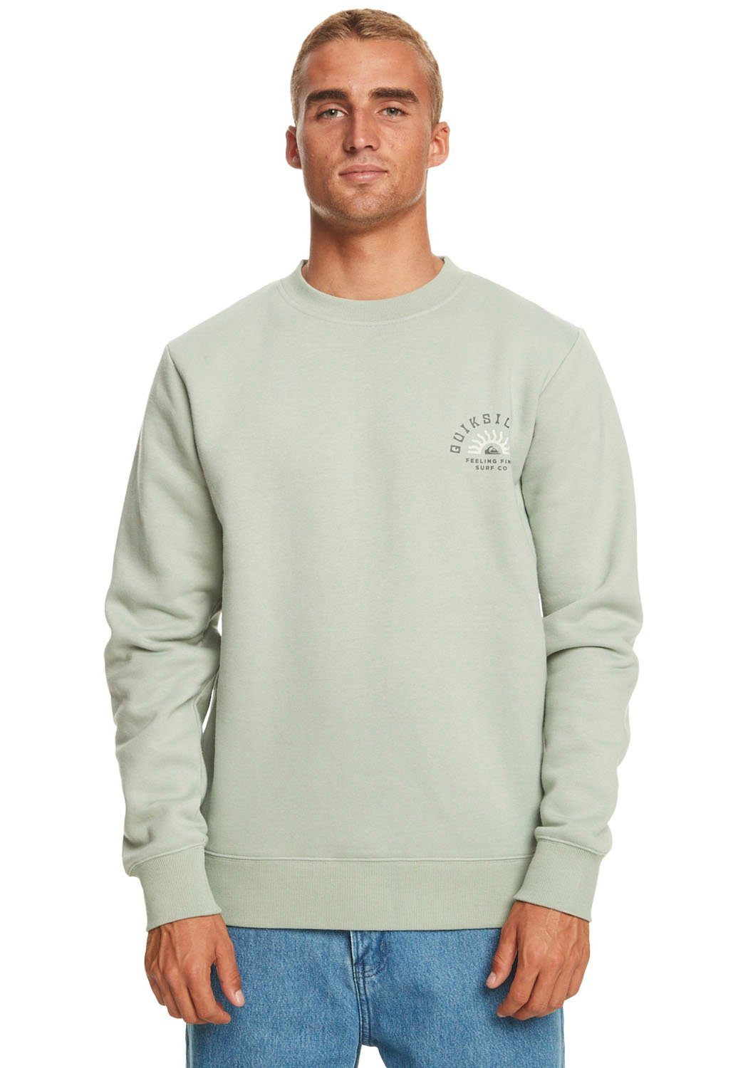 green Quiksilver iceberg Sweatshirt