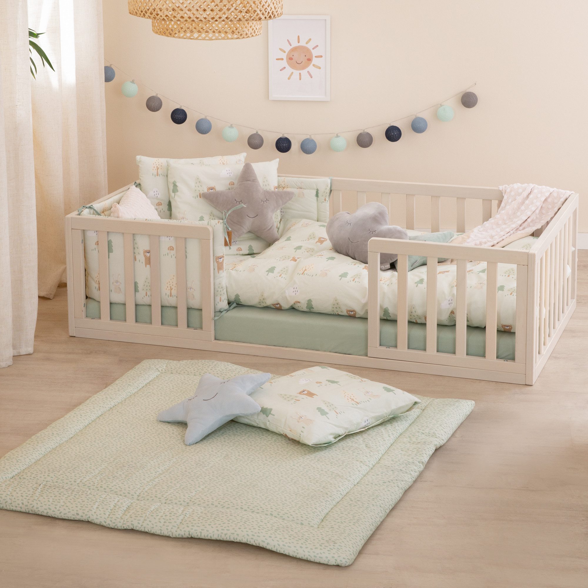 roba® Bettnestchen Woodland Buddies - Bettumrandung günstig online kaufen