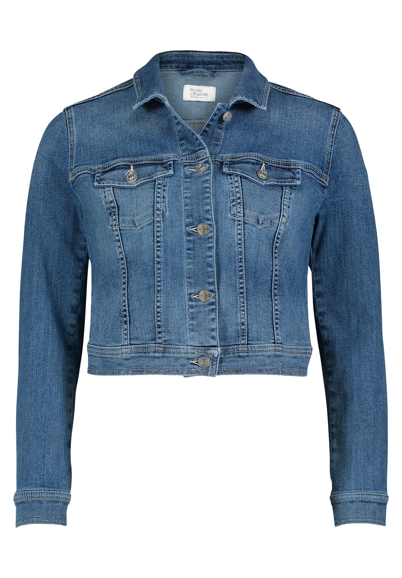 Vera Mont Jeansjacke Damen mit Waschung günstig online kaufen