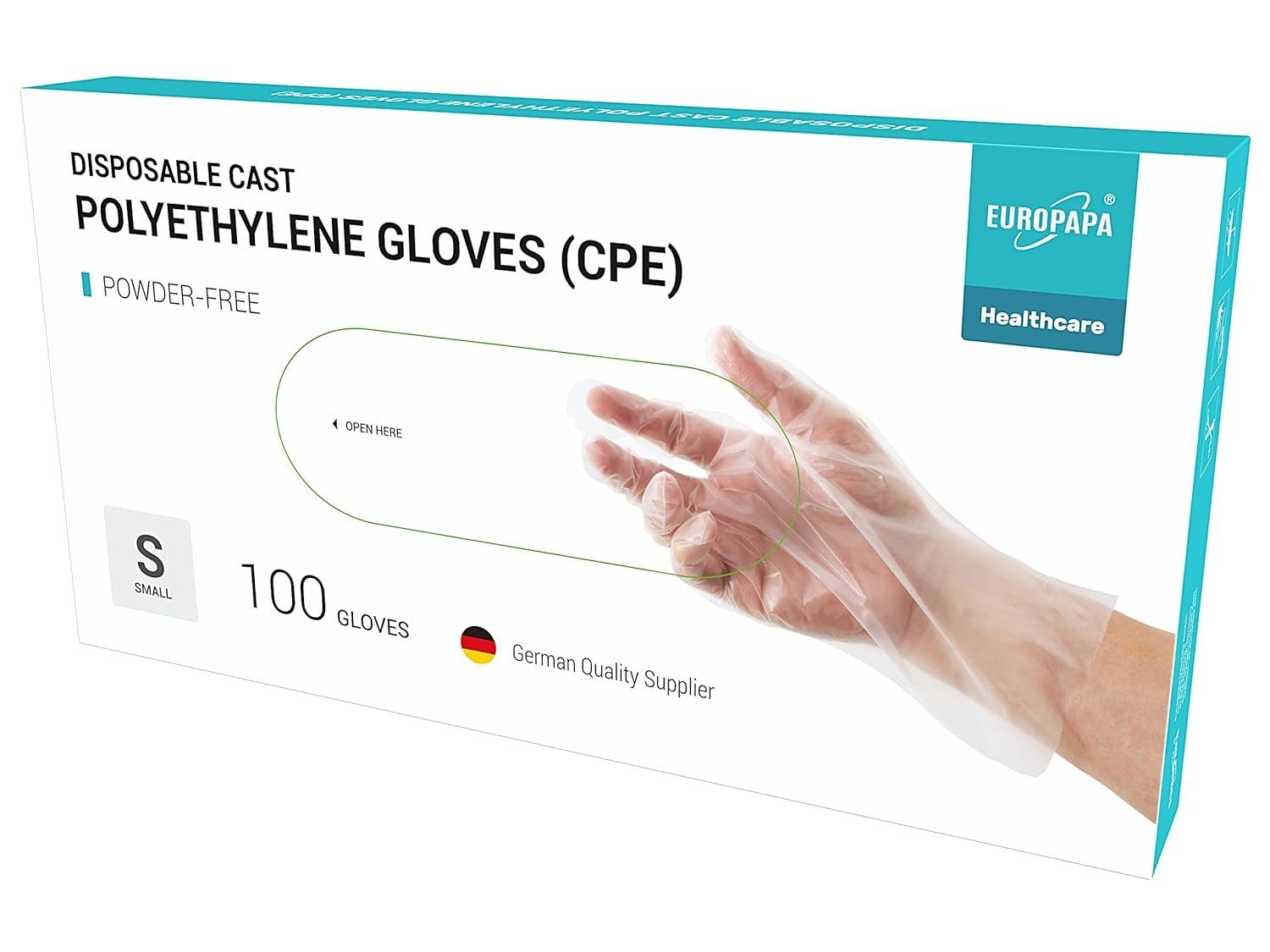 Einweghandschuhe 100, 200, 300 Vorteilspack CPE transparenz Einweghandschuhe in Box