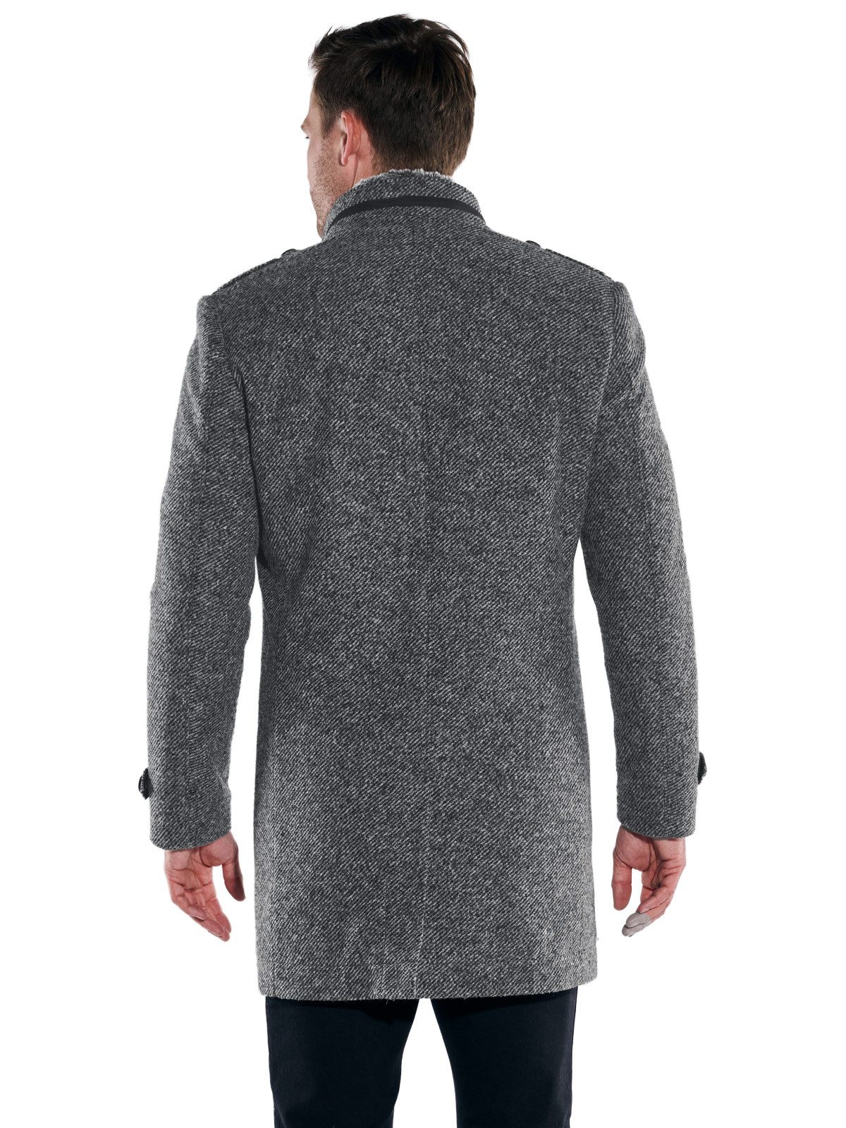 Engbers Kurzmantel engbers Herren Mantel, Grau günstig online kaufen