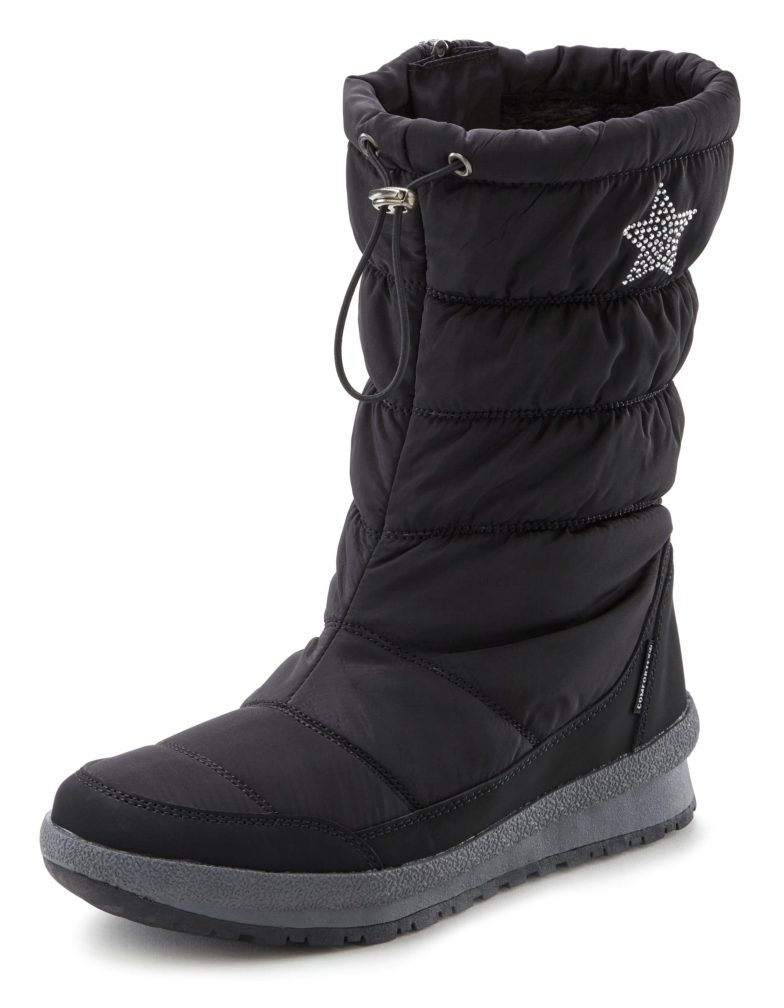 LASCANA Winterboots, Stiefelette, Schneestiefel Winterstiefel mit wasserabweisender Comfortex-Membrane und Warmfutter