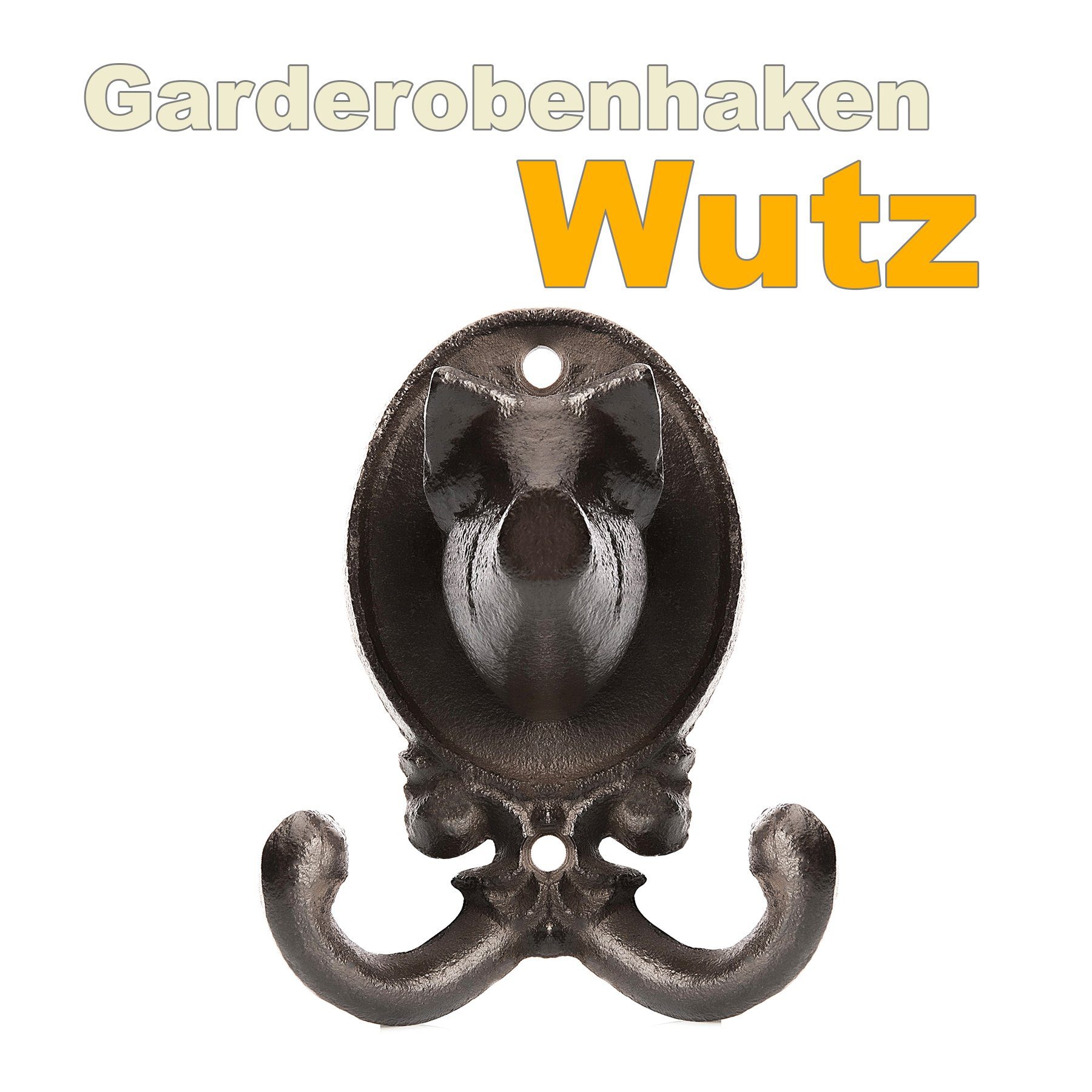 BigDean Kleiderhaken 2 Stück Wandhaken Schwein günstig online kaufen
