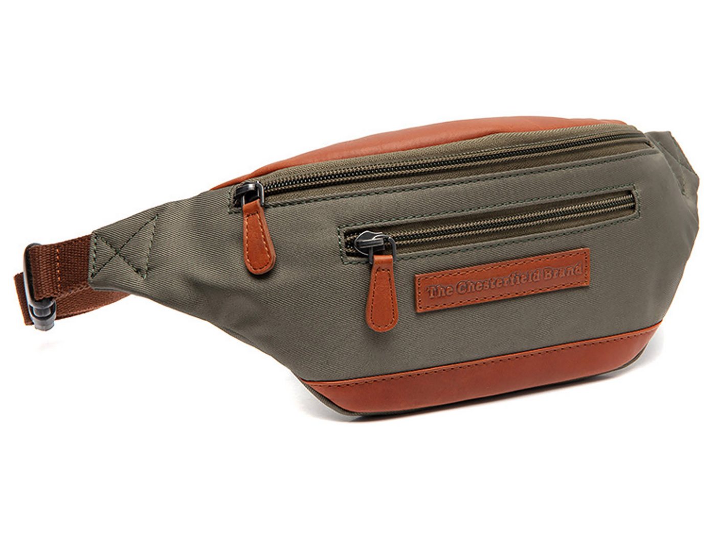 The Chesterfield Brand Gürteltasche C23.1030 Leather Waist Pack Fusion Series Velta (Stück, 1-tlg., 1), Wax Pull-up-Lederdetails