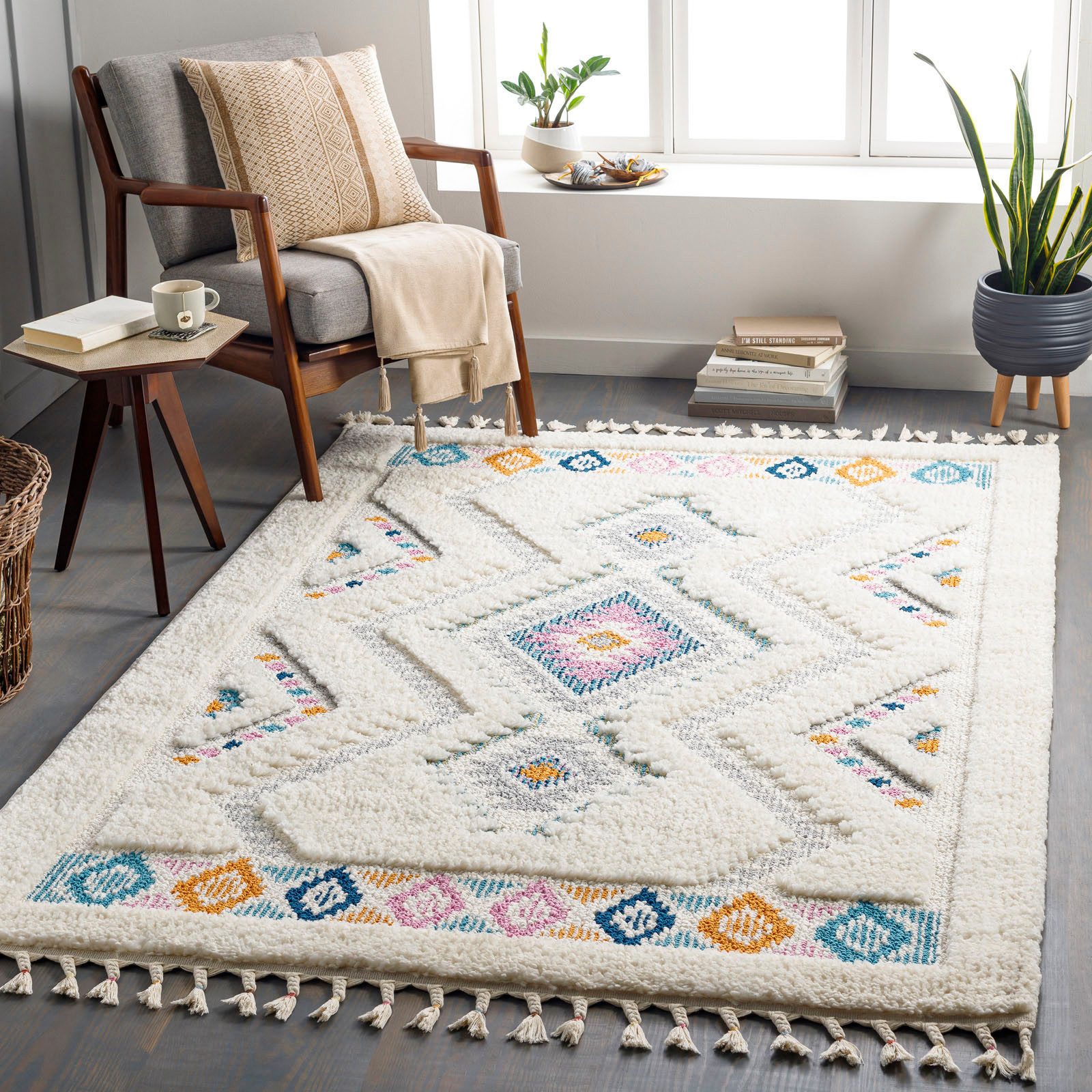 Livabliss Hochflor-Teppich DURANGO, rechteckig, Höhe: 35 günstig online kaufen