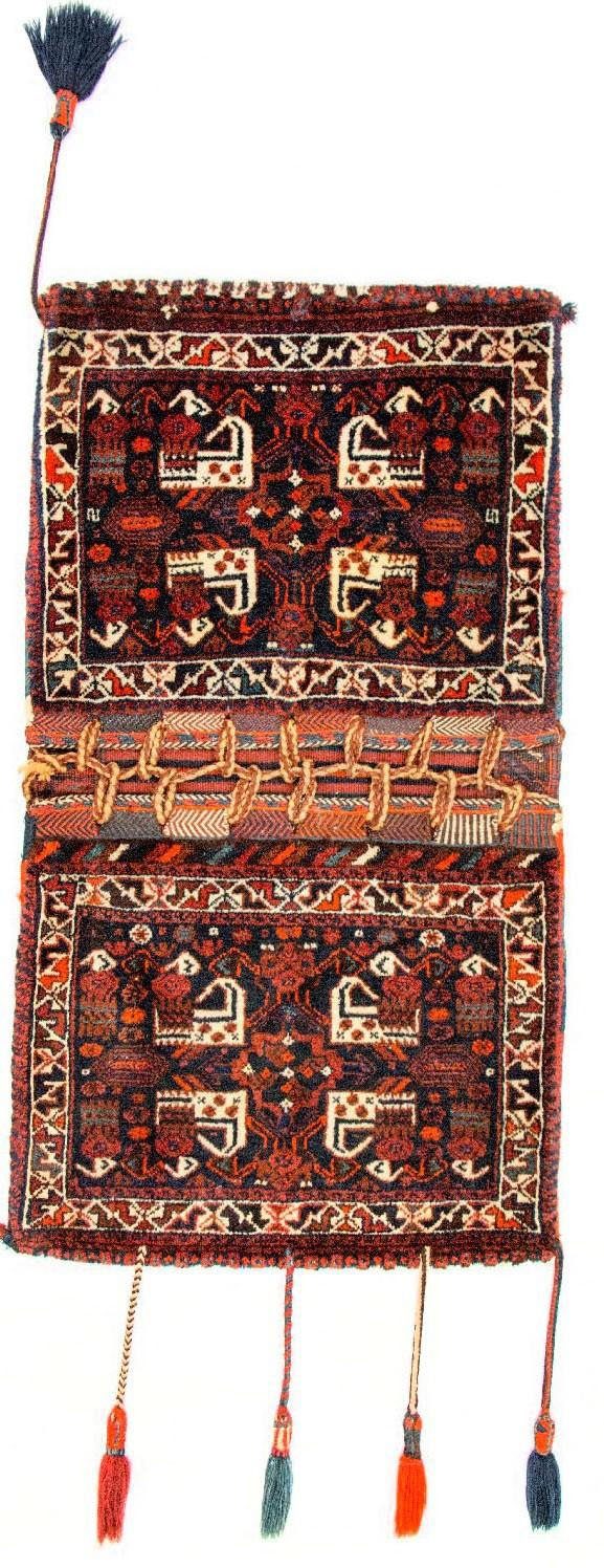 Wollteppich »Ghashghai Teppich handgeknüpft mehrfarbig«, morgenland, rechteckig, Höhe 18 mm, handgeknüpft-Otto