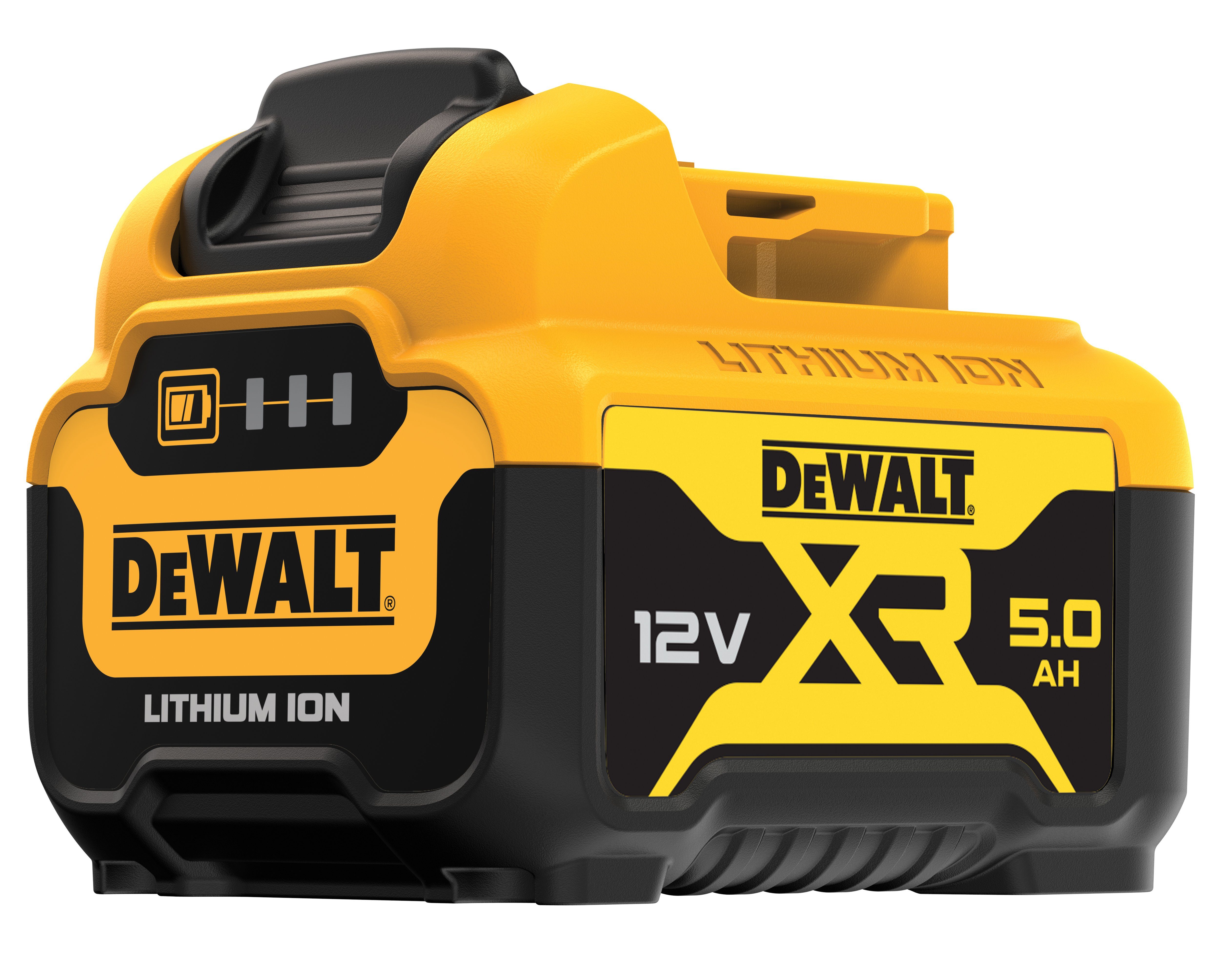 DeWalt DCB126-XJ Akkupacks 5000 mAh (12 V), Überlastungs-, Überhitzungs-, Tiefenentladungsschutz | Akkus