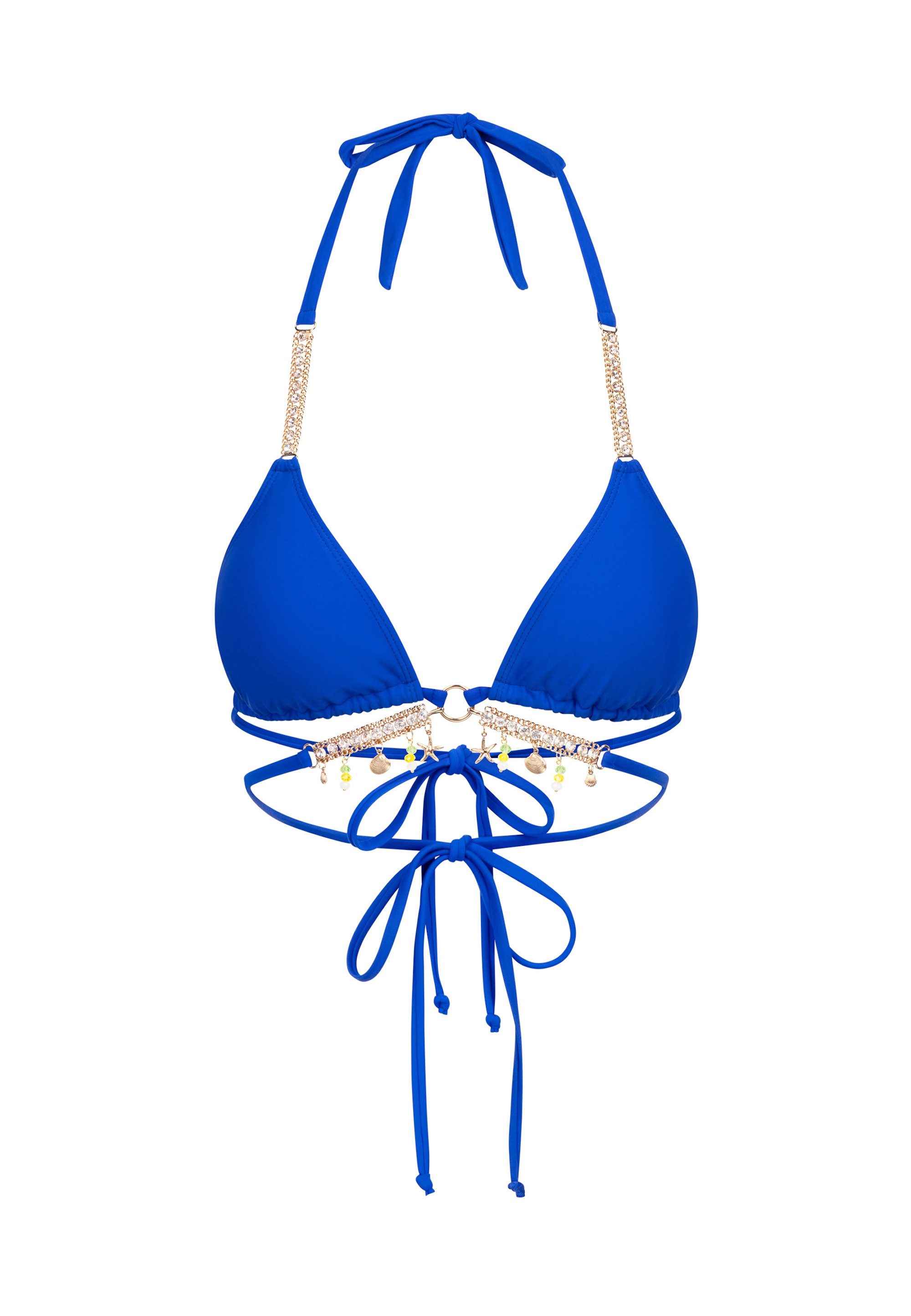 Moda Minx Triangel-Bikini-Top Seychelles Triangle Wrap Top (1-St), mit tollen Meeres-Anhängern – Bild 2 von 5