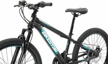 Bikestar Kinderfahrrad, 21 Gang Shimano RD-TY21 Schaltwerk, Kettenschaltung