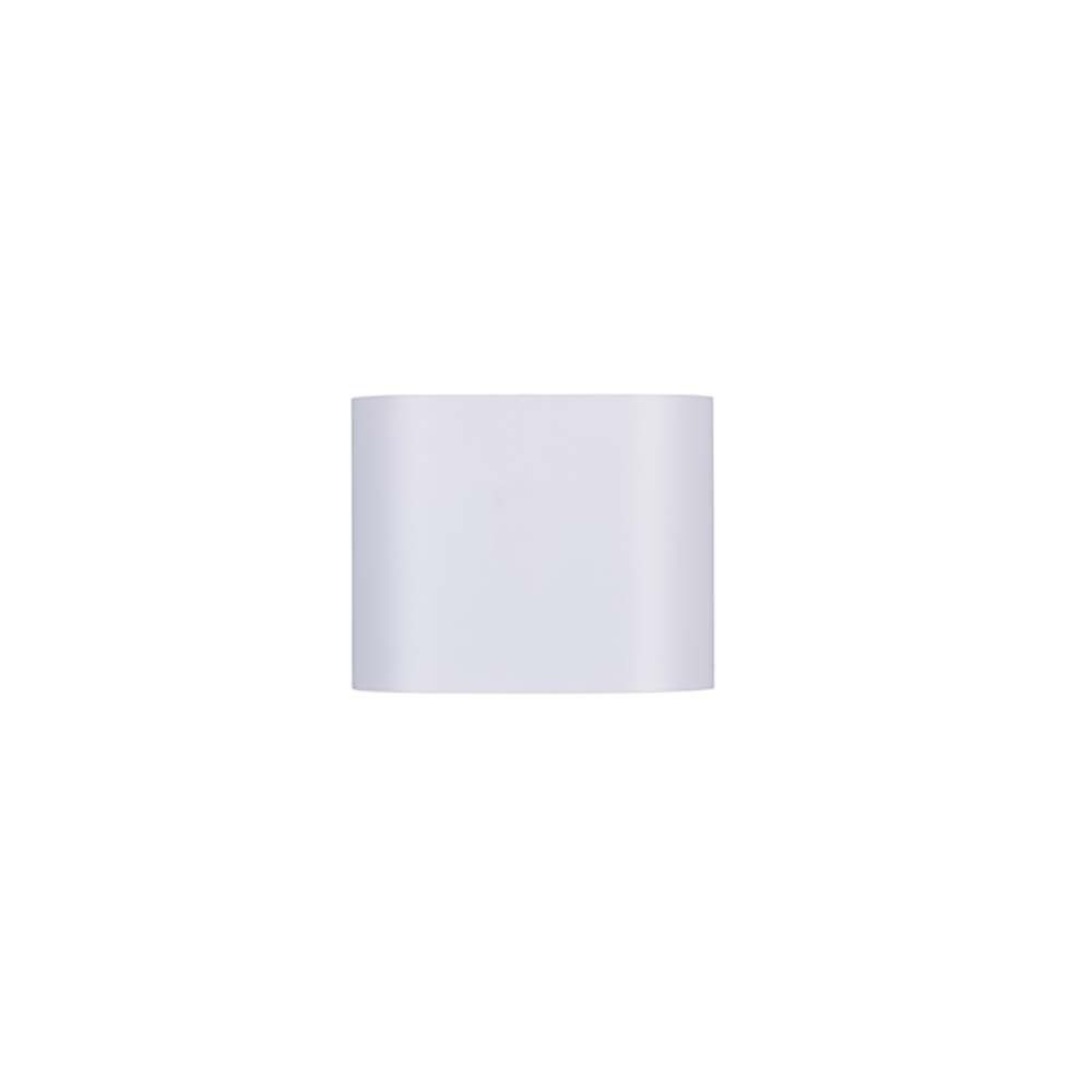 TRIO Leuchten Außen-Wandleuchte, Leuchtmittel nicht inklusive, Wandleuchte Wandlampe Flurleuchte Metall weiß G9 up and down L 8 cm