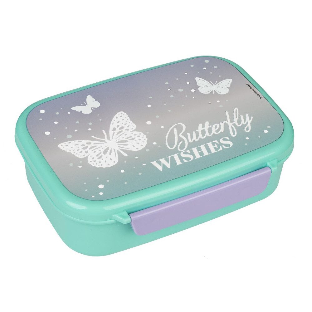 Aufbewahrungsdose Scooli - Brotdose - Butterfly - mit Einsatz