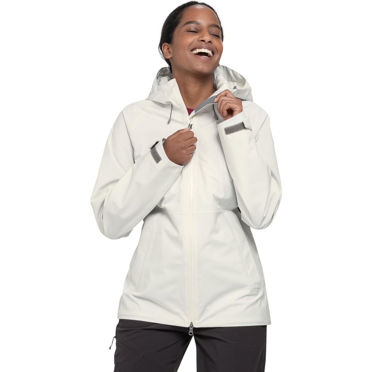 Schöffel Outdoorjacke Jacket Style Mauku Women Wasserdichte Wanderjacke mit Brusttasche