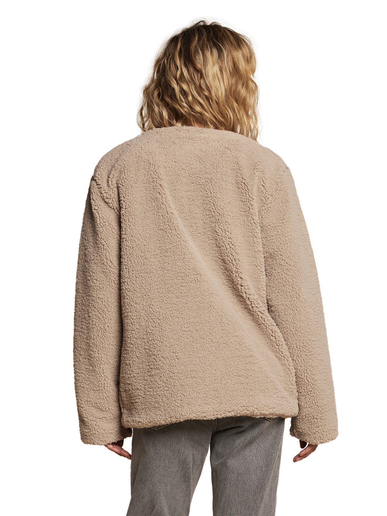 Envie de Fraise Umstandsmantel Umstandsjacke mit Teddyfleece Mama-Tochter-Capsule Mini-Me, Partnerlook