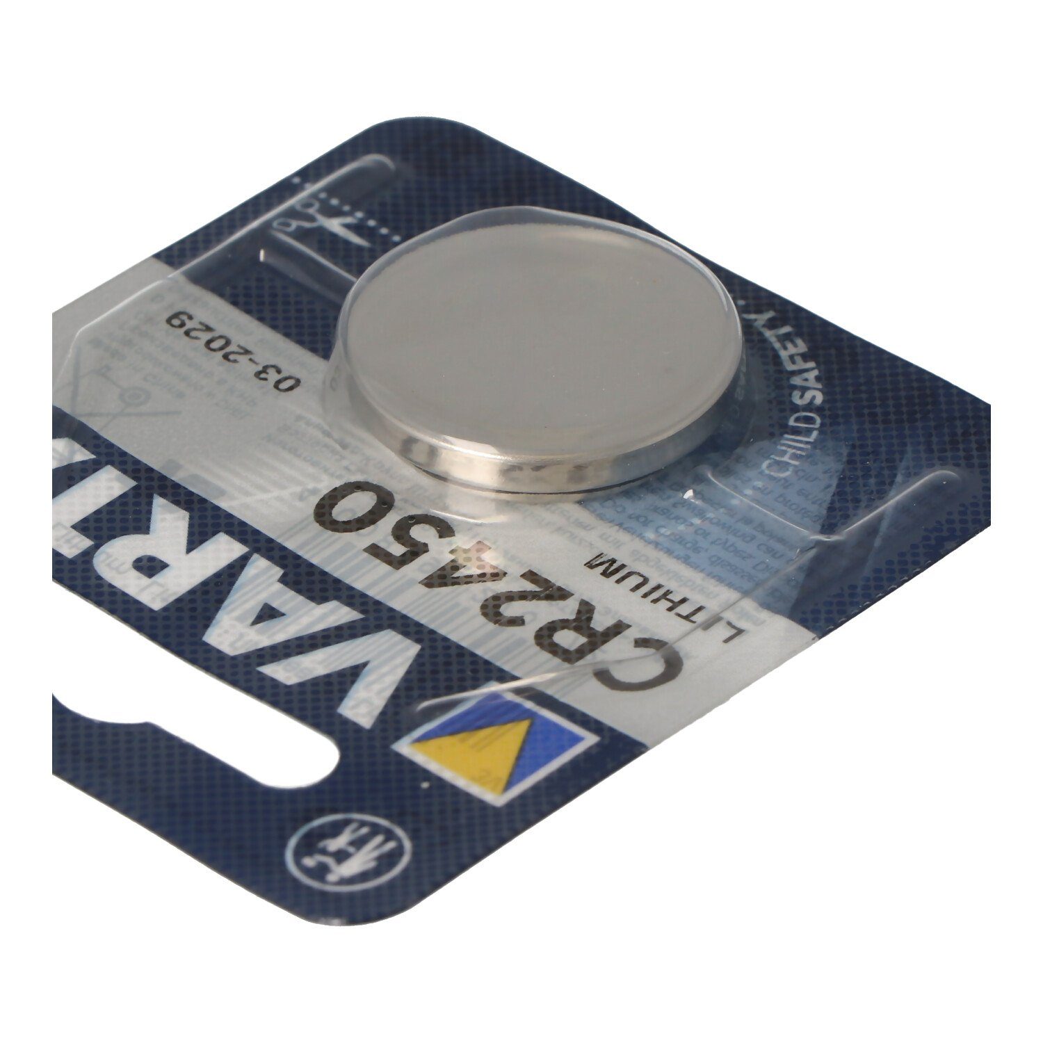 VARTA Batterie passend für Philips HUE Dimmschalter 1x Varta CR2450 Lithium Batterie, (3,0 V)