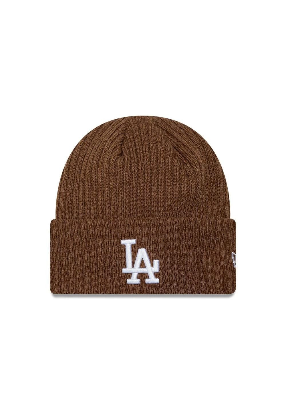 New Era Beanie Los Angeles Dodgers Wide Cuff Knit Beanie New Era Braun (1-St)