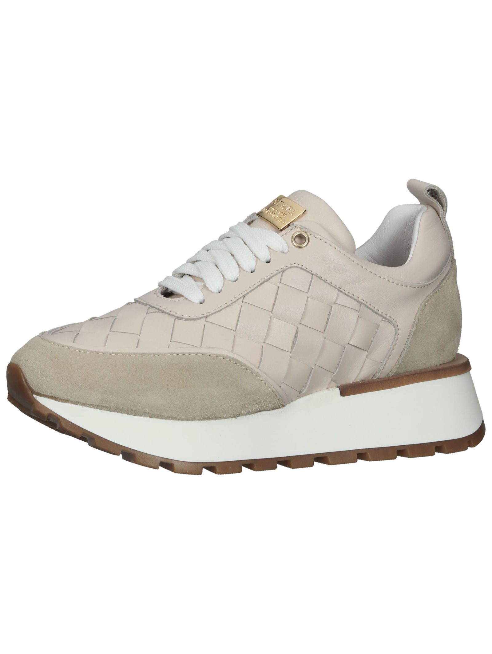 Scapa Sneaker Leder . Plateausneaker