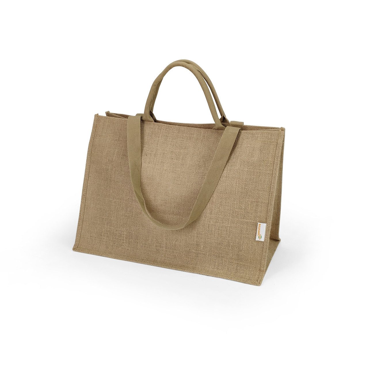 Globus Baumarkt Einkaufsbeutel Einkaufstasche mit vier Tragegriffen Jute be günstig online kaufen