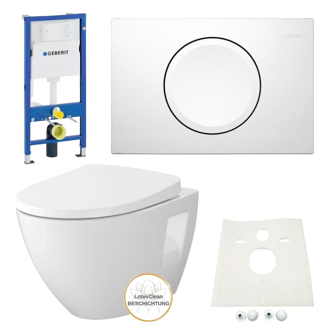 Vorwandelement WC Geberit Spülkasten WC Betätigungsplatte Delta15