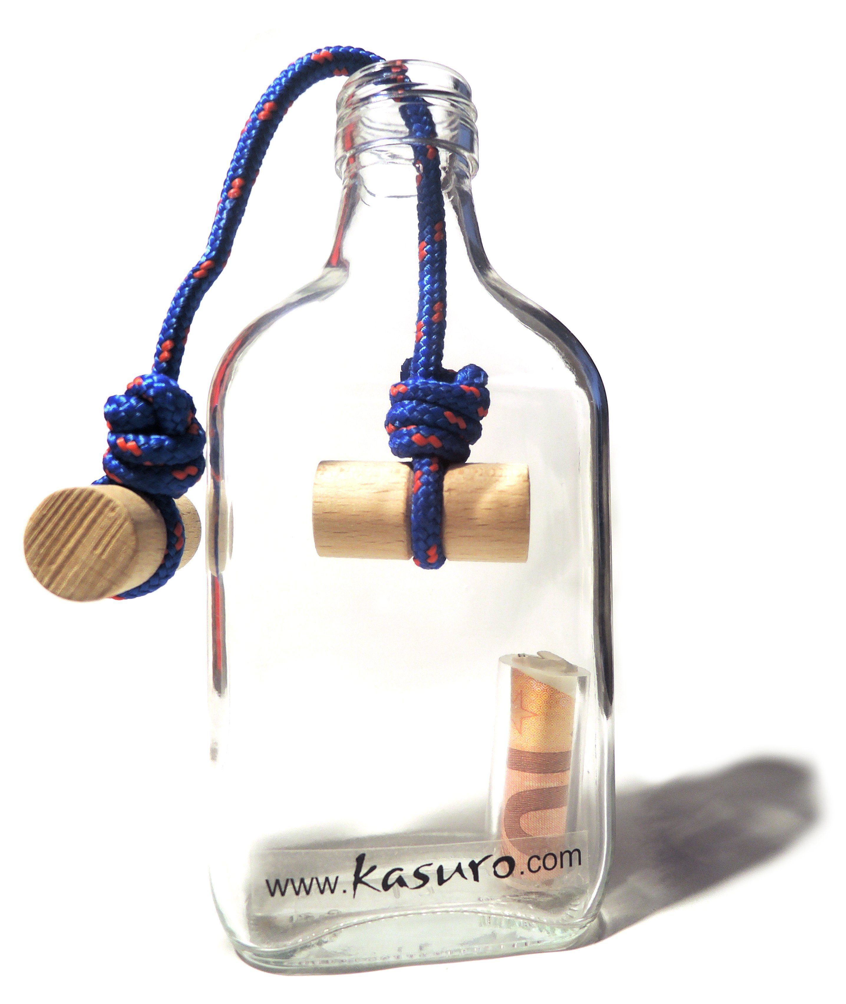 kasuro Geschenkbox Flaschensafe Knoten Geldgeschenk » Hochzeit Geburtstag Weihnachten