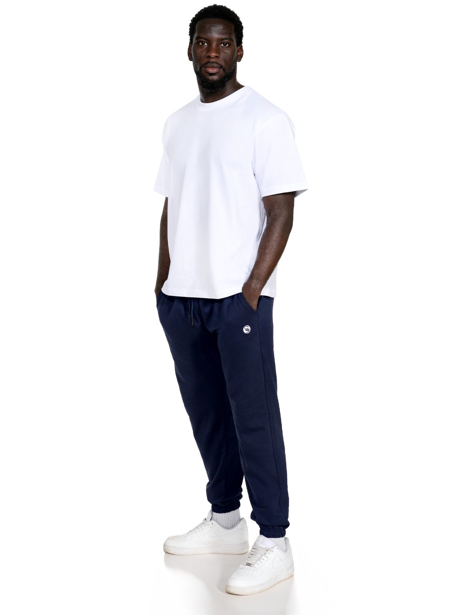 Stark Soul® Sweathose Sweatjogger - Jogginghose Baumwolle Casual, mit elastischem Bund – Bild 5 von 5