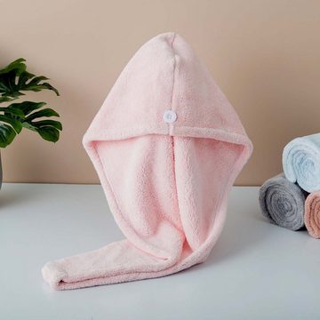 FIDDY Duschhaube Turban Duschturbane für Frauen Handtuch handtücher schnell trockenes (1 St)