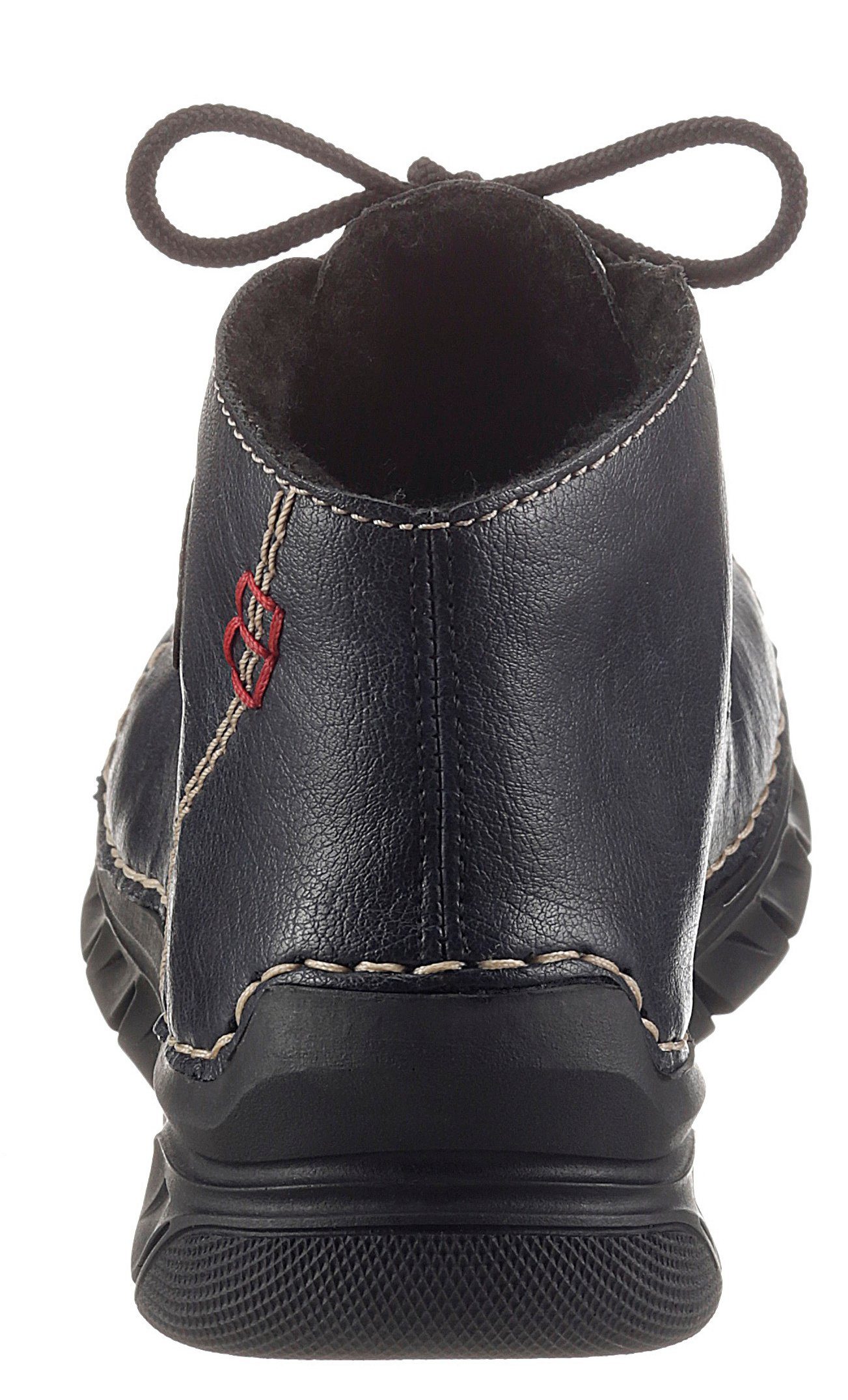 Rieker Schnürboots mit aufwändigen Kontrastnähten günstig online kaufen