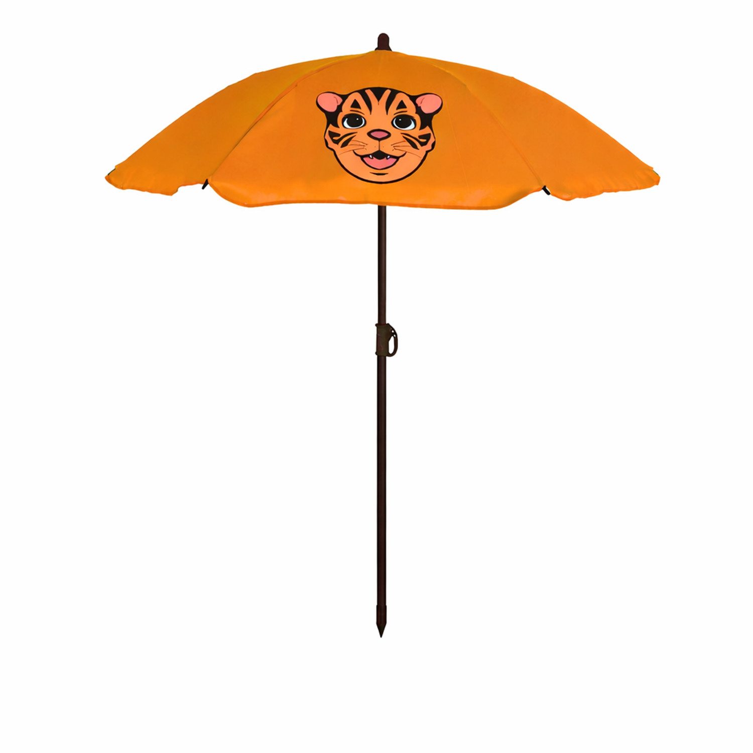 Mojawo Essgruppe Kinder Sonnenschirm Sonnenschutz Gartenschirm Ø110xH130 cm Tiger