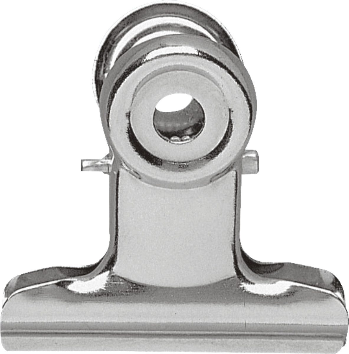 Büroklammer Brief-Klemmer Breite 30mm 10 Stück nickel