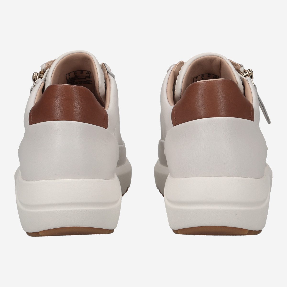 Clarks Clarks Tivoli Zip 26176650 4, Sneaker in Weiß für Damen Sneaker