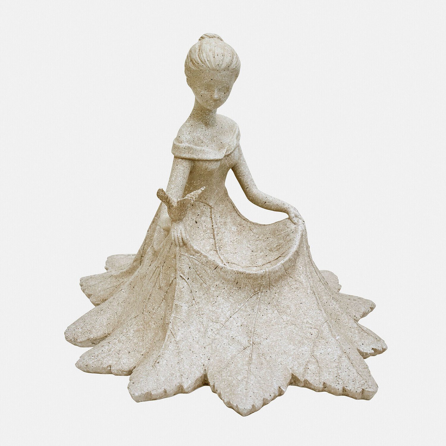 Mirabeau Gartenfigur Deko-Figur Finnedra antikcreme