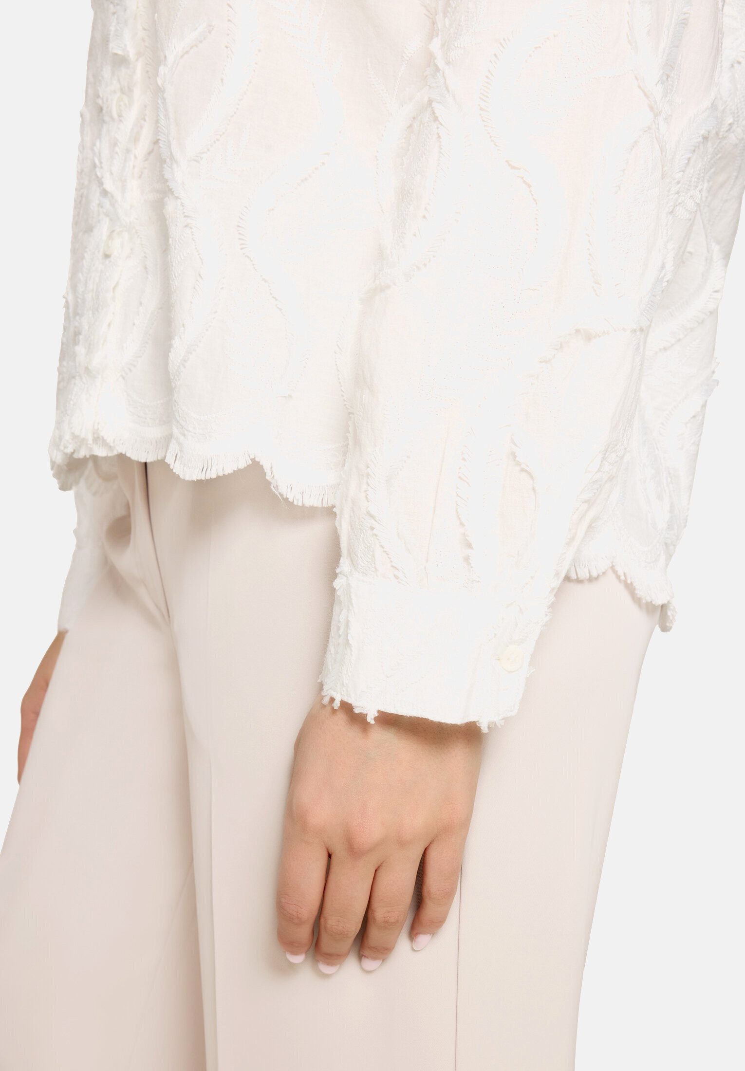 Betty Barclay Spitzenbluse Damen mit Schmuckkanten