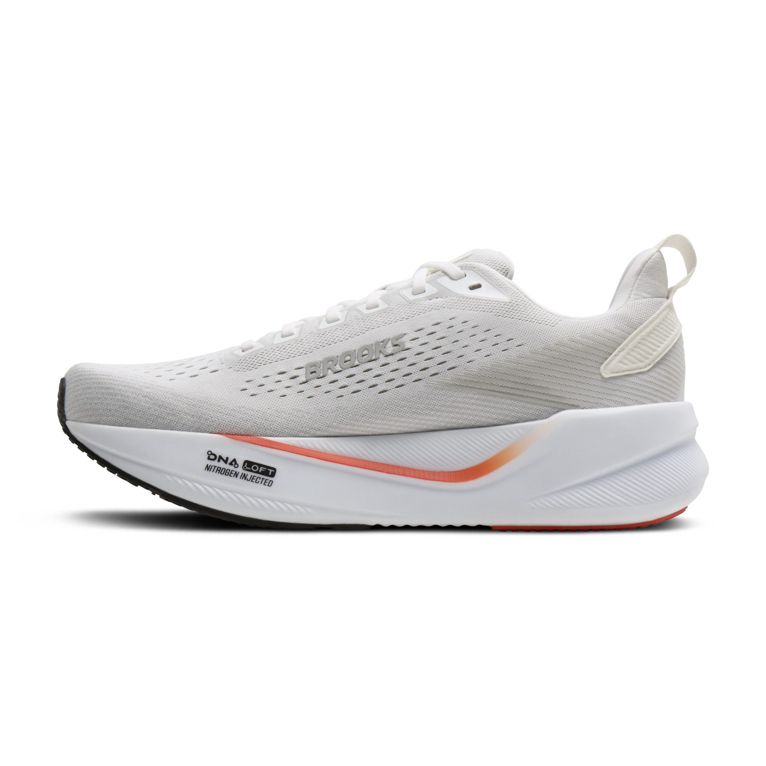 Brooks Ghost Max 4 Herrenn Laufschuh White/Red/Black Laufschuh