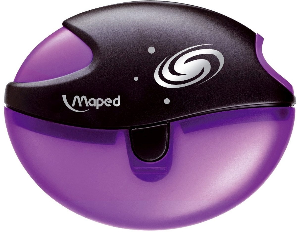 MAPED Anspitzer Spitzer mit Auffangbehälter Galactic farbig sortiert Blisterverpackung